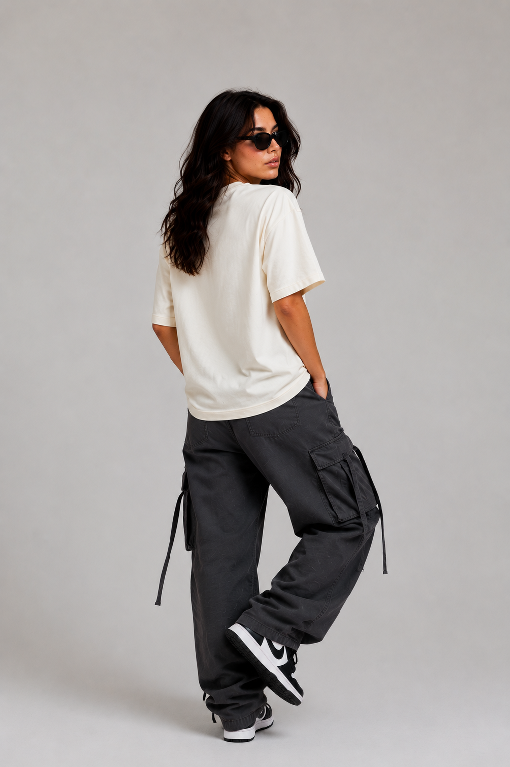 duck printed Oversized Classic T-Shirt