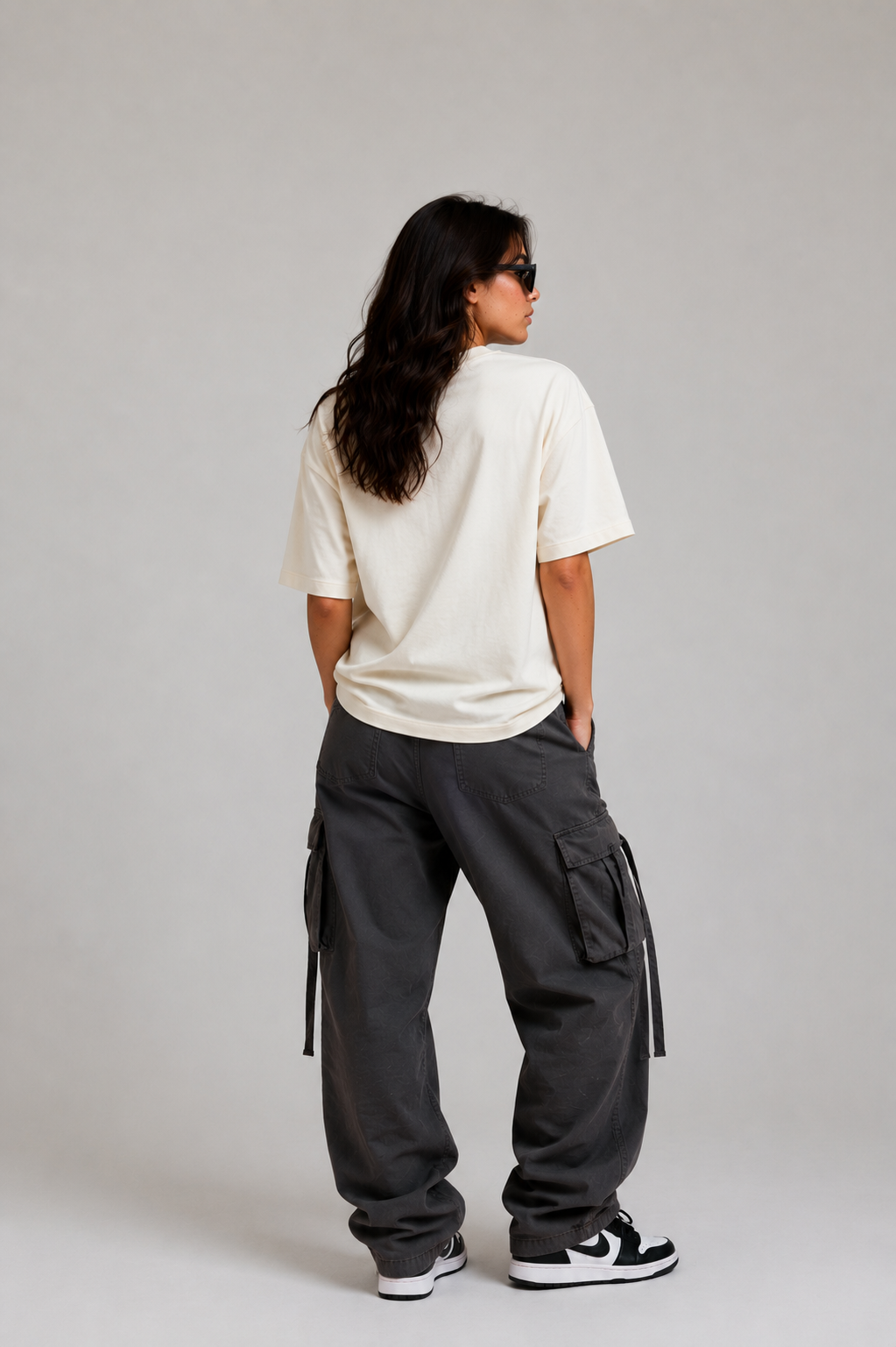 duck printed Oversized Classic T-Shirt