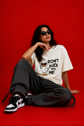 duck printed Oversized Classic T-Shirt