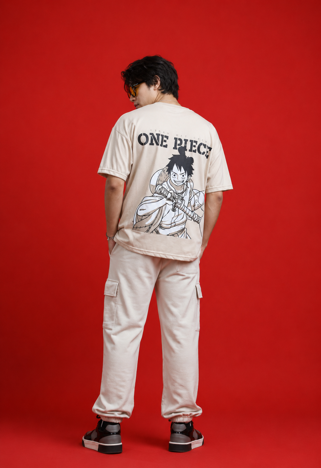 One Piece Terry Oversized Tee
