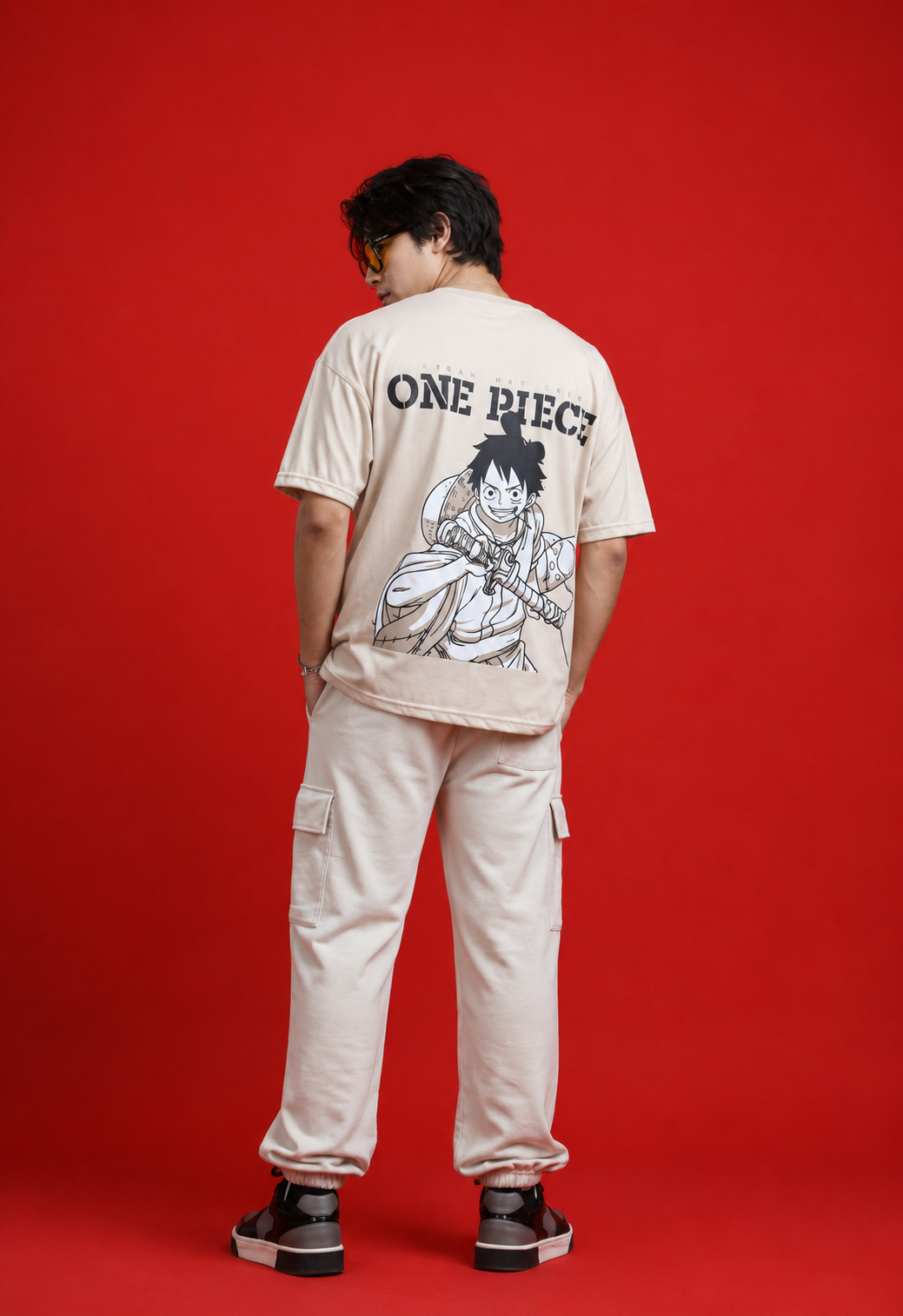 One Piece Terry Oversized Tee