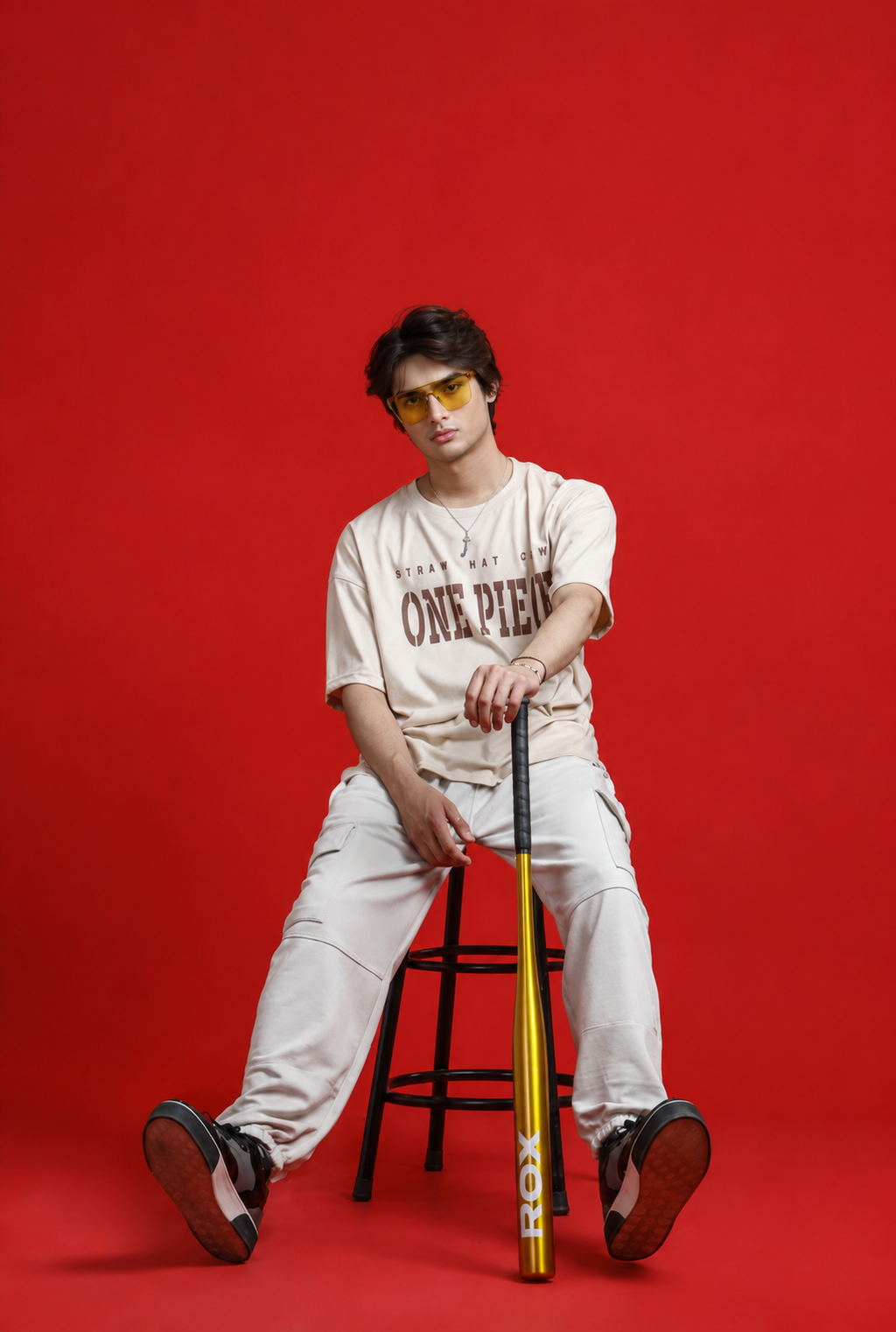 One Piece Terry Oversized Tee