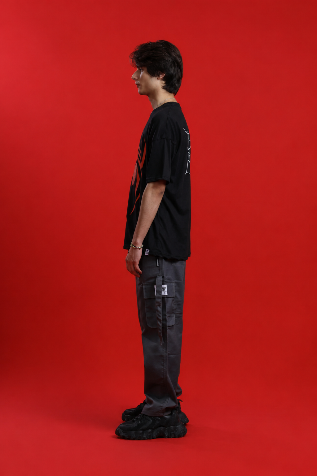 spider Terry Oversized Tee