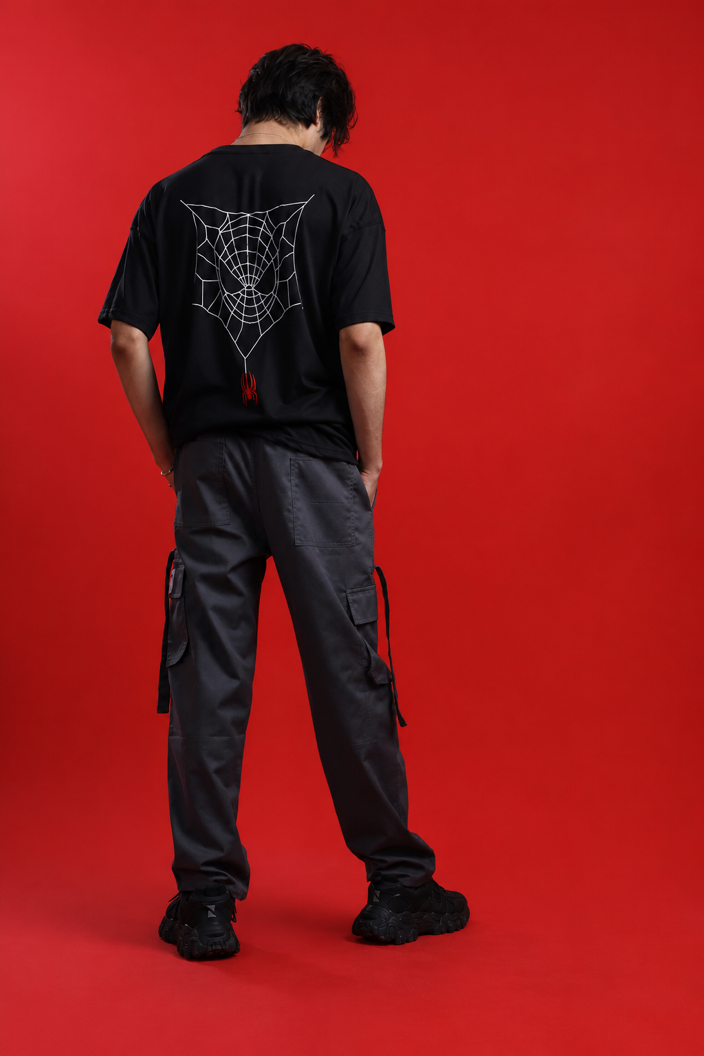 spider Terry Oversized Tee