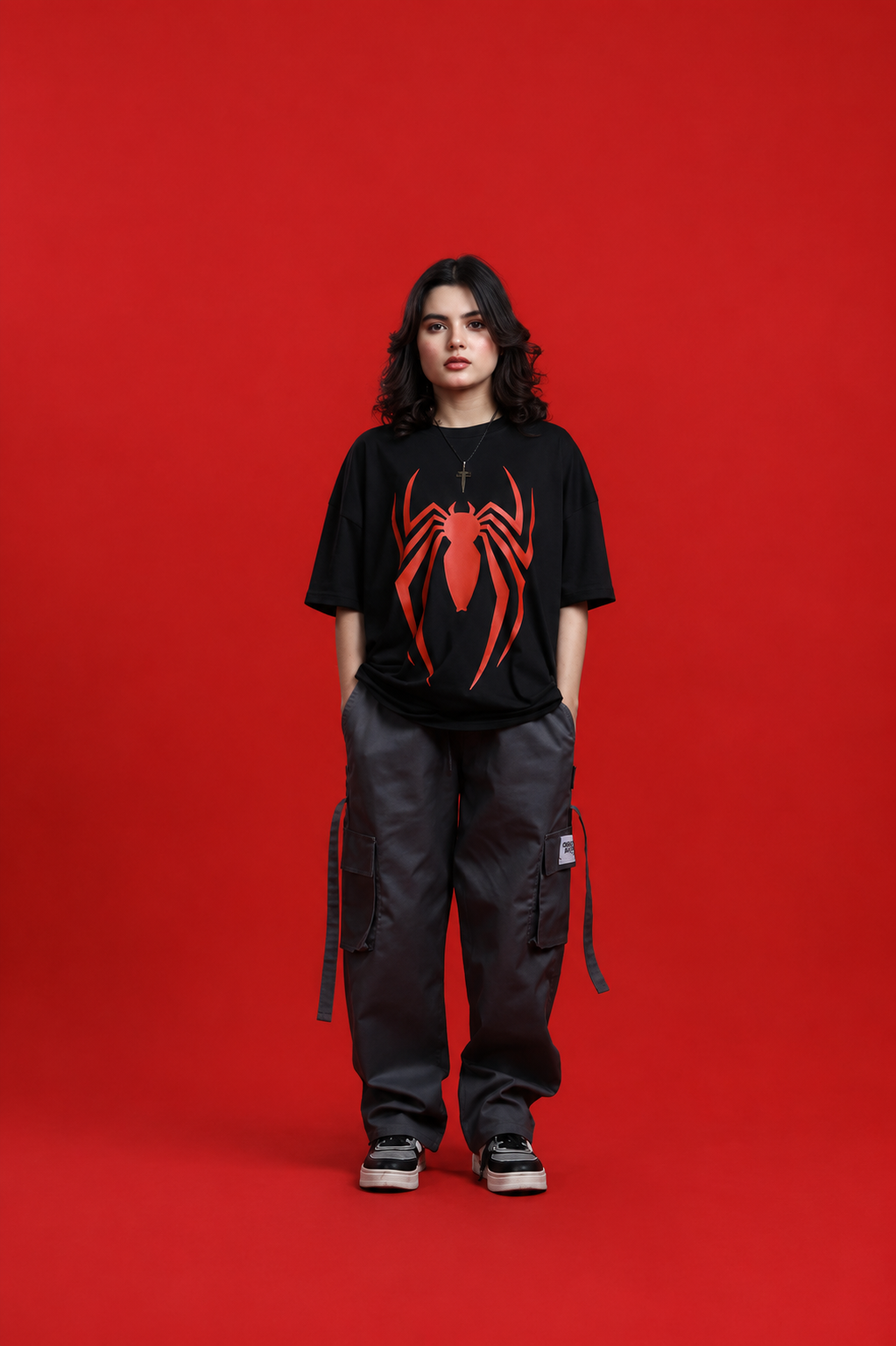 Spider Terry Oversized Tee
