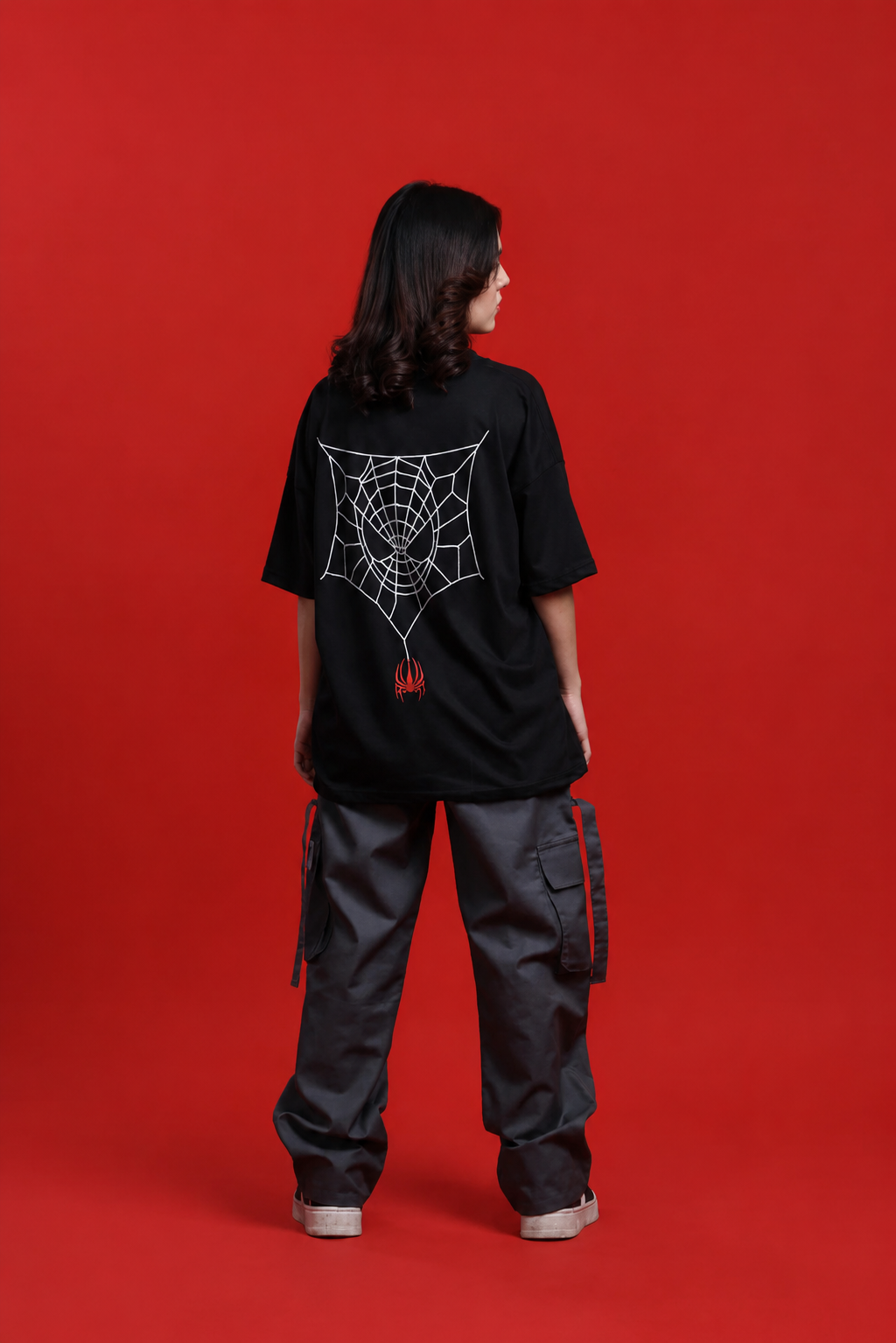 Spider Terry Oversized Tee