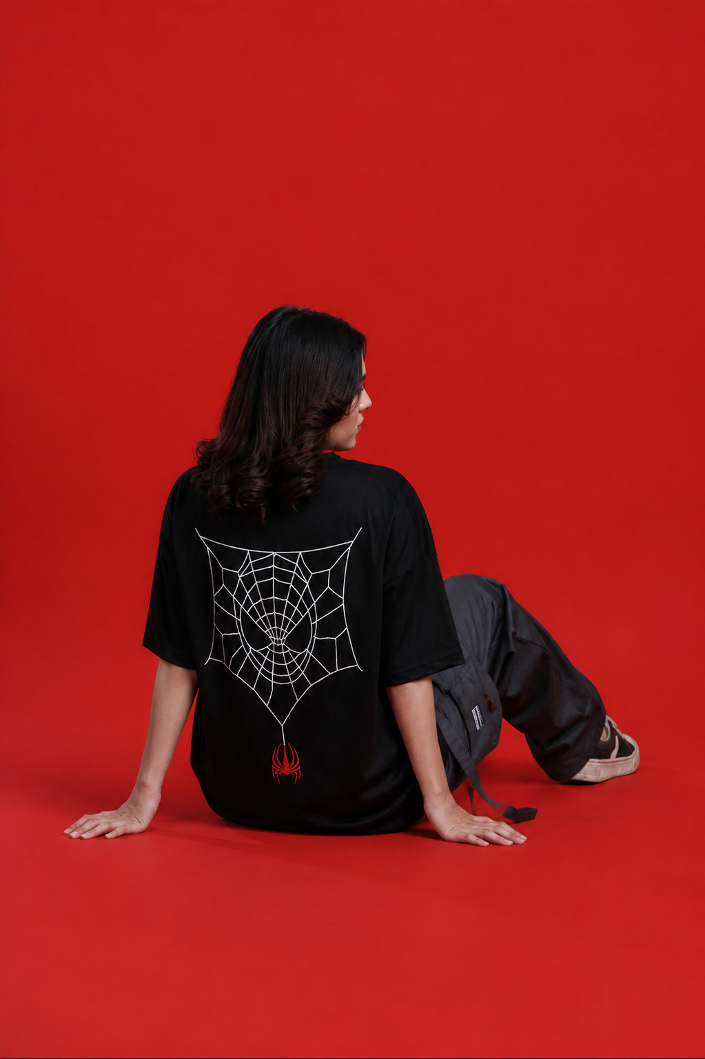 Spider Terry Oversized Tee