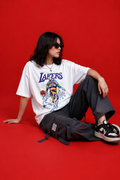 Lakers printed Oversized T-Shirt
